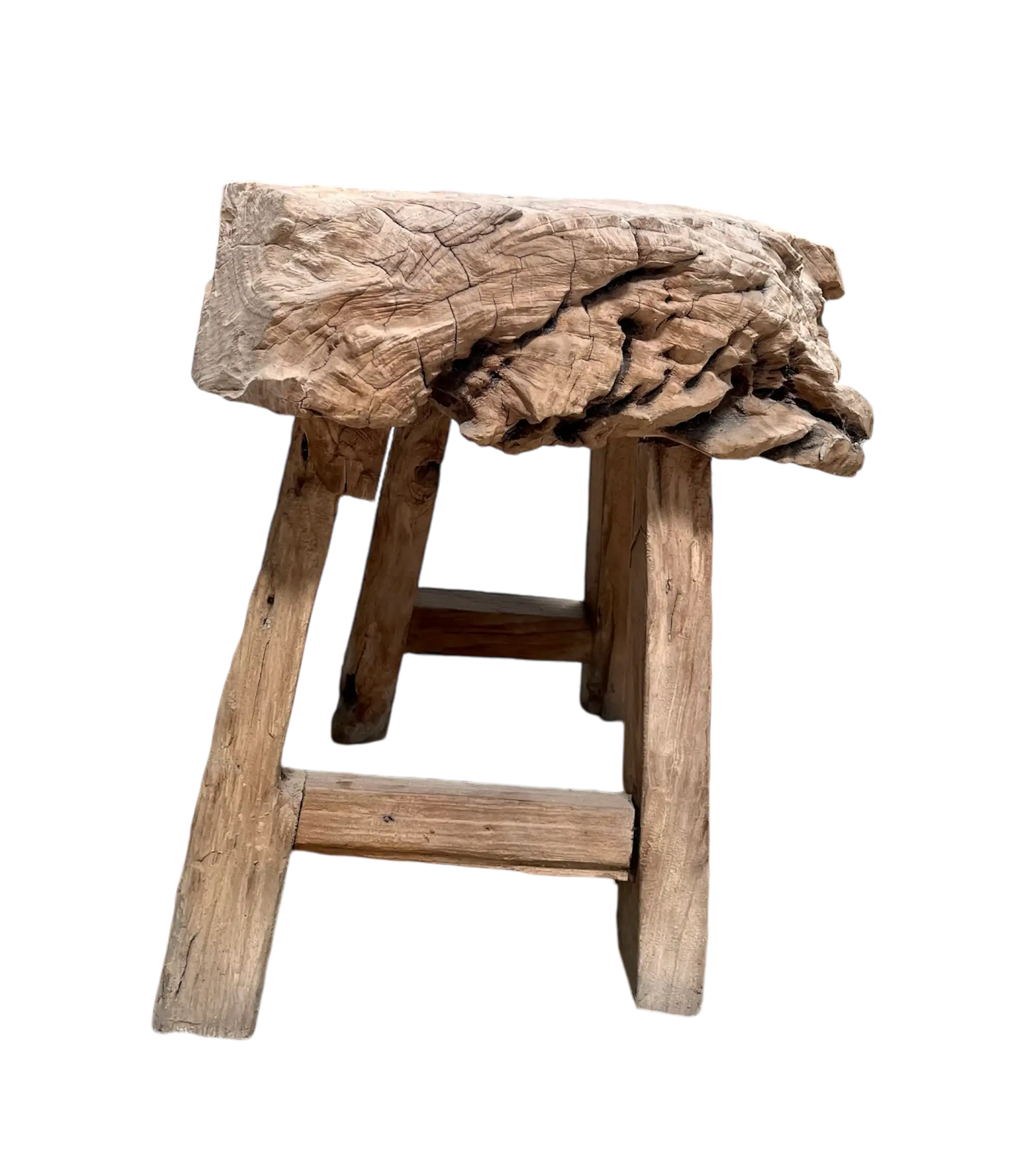 Old Wood Stool